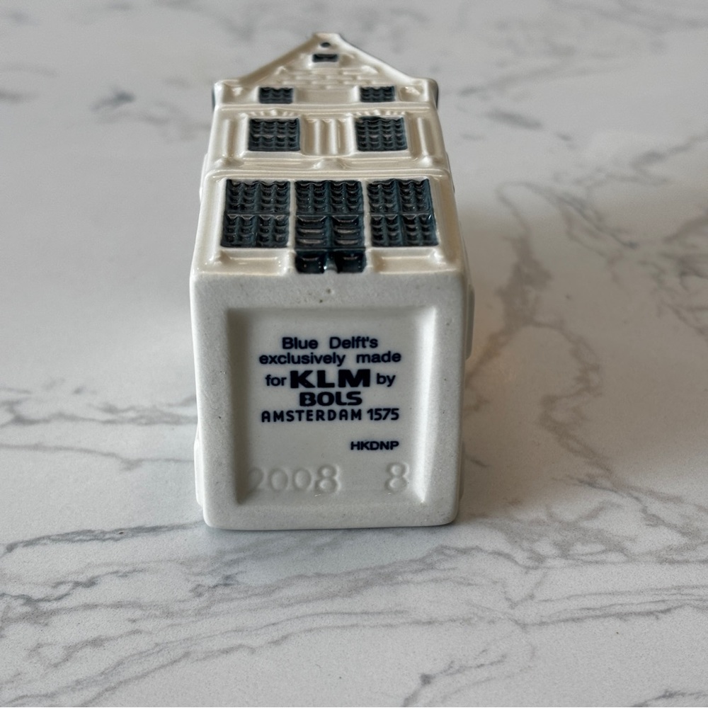 KLM #8 Blue Delft House by BOLS - Picture 7 of 7